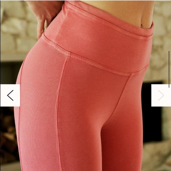 Free People Hot Shot Leggings Snapdragon Pink - Picture 6 of 8